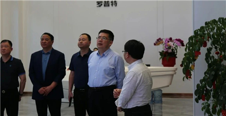 安徽省滁州市委常委、宣传部长李宝君一行莅临罗普特集团考察指导